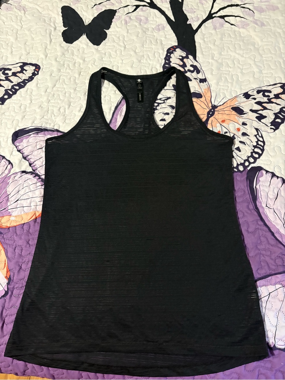 90 Degree By Reflex Women's Black Racerback Tank